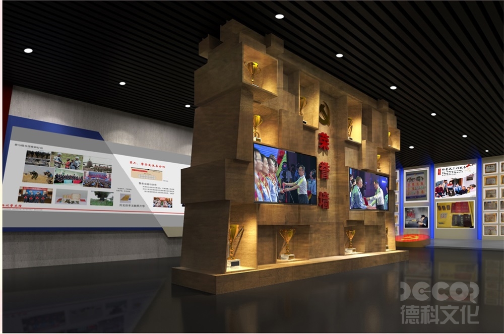 軍警主題展館裝修是否設置“榮譽墻”表彰英模？