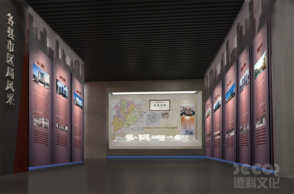 紅色展館設計時間線是按歷史順序還是專題劃分？